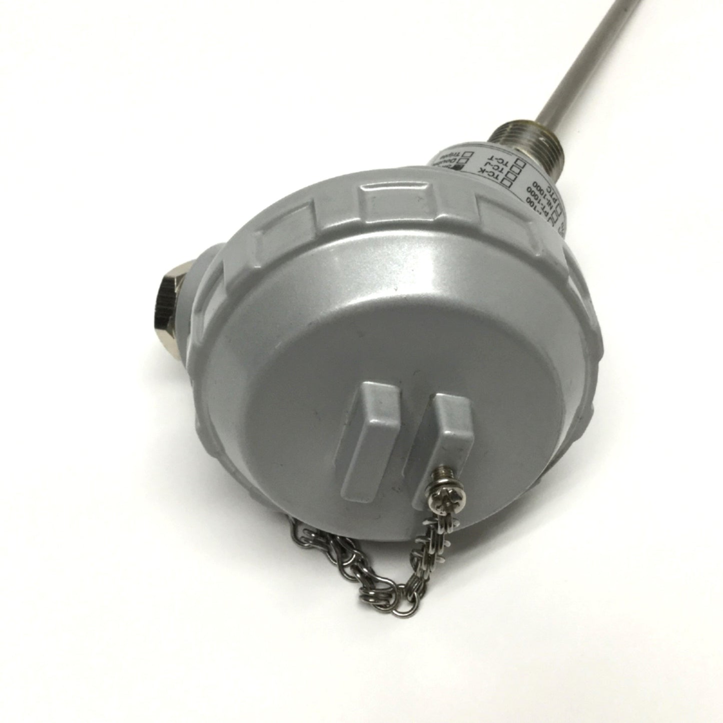 Used Michshur 103B 3-Wire Pt100 RTD w/ Connection Head Ø1/4" x 120mm L Sheath