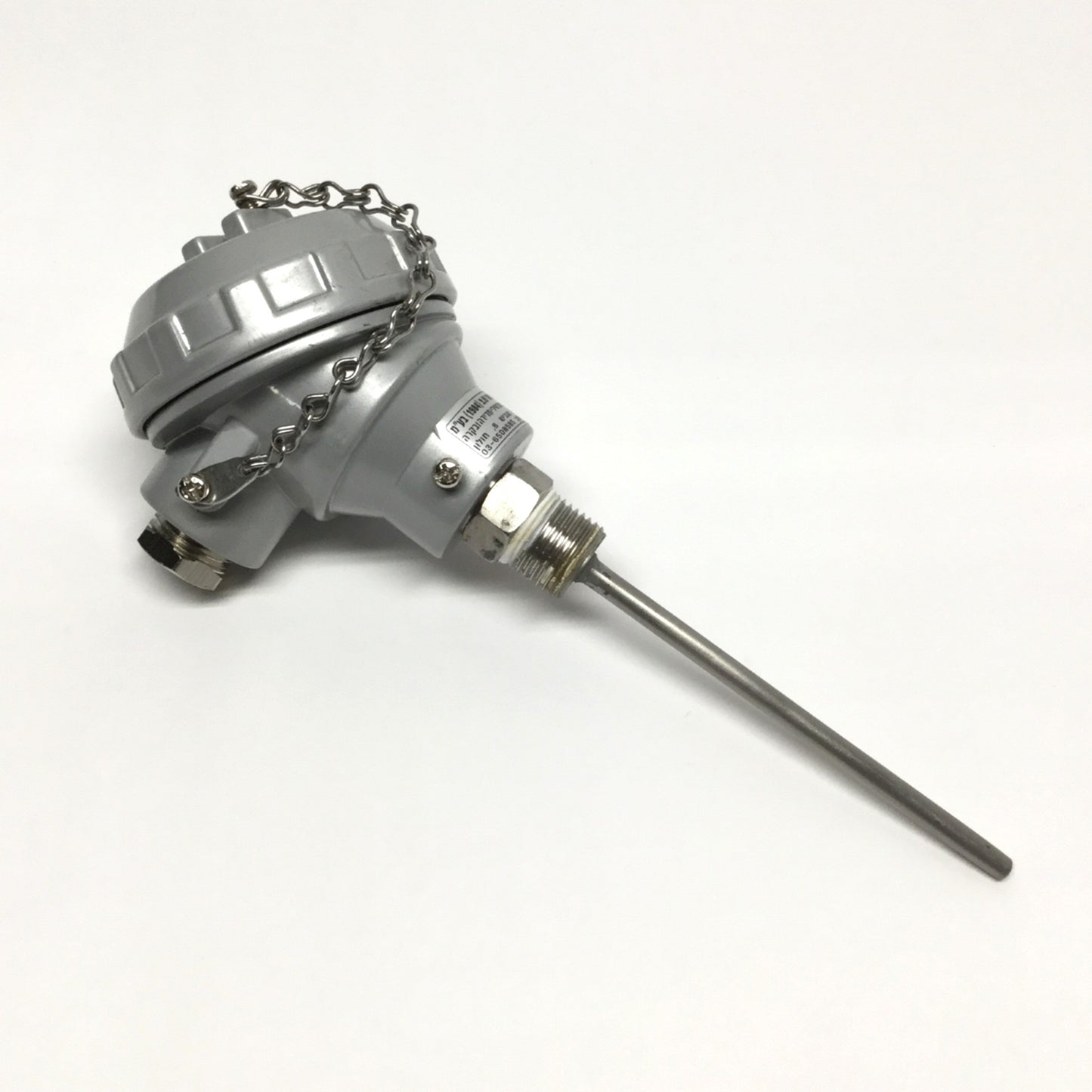 Used Michshur 103B 3-Wire Pt100 RTD w/ Connection Head Ø1/4" x 120mm L Sheath