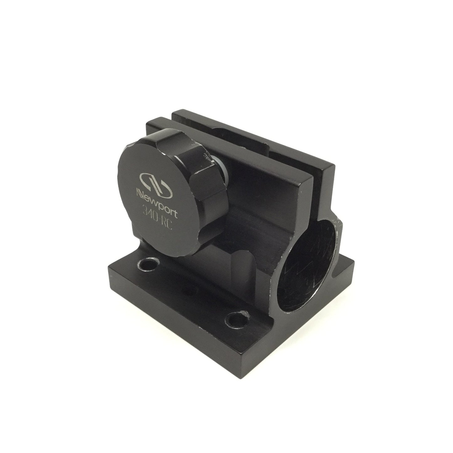 Used Newport 340-RC Optical Post Rod Clamp Mount Ø1.5", 1/4-20 Thread
