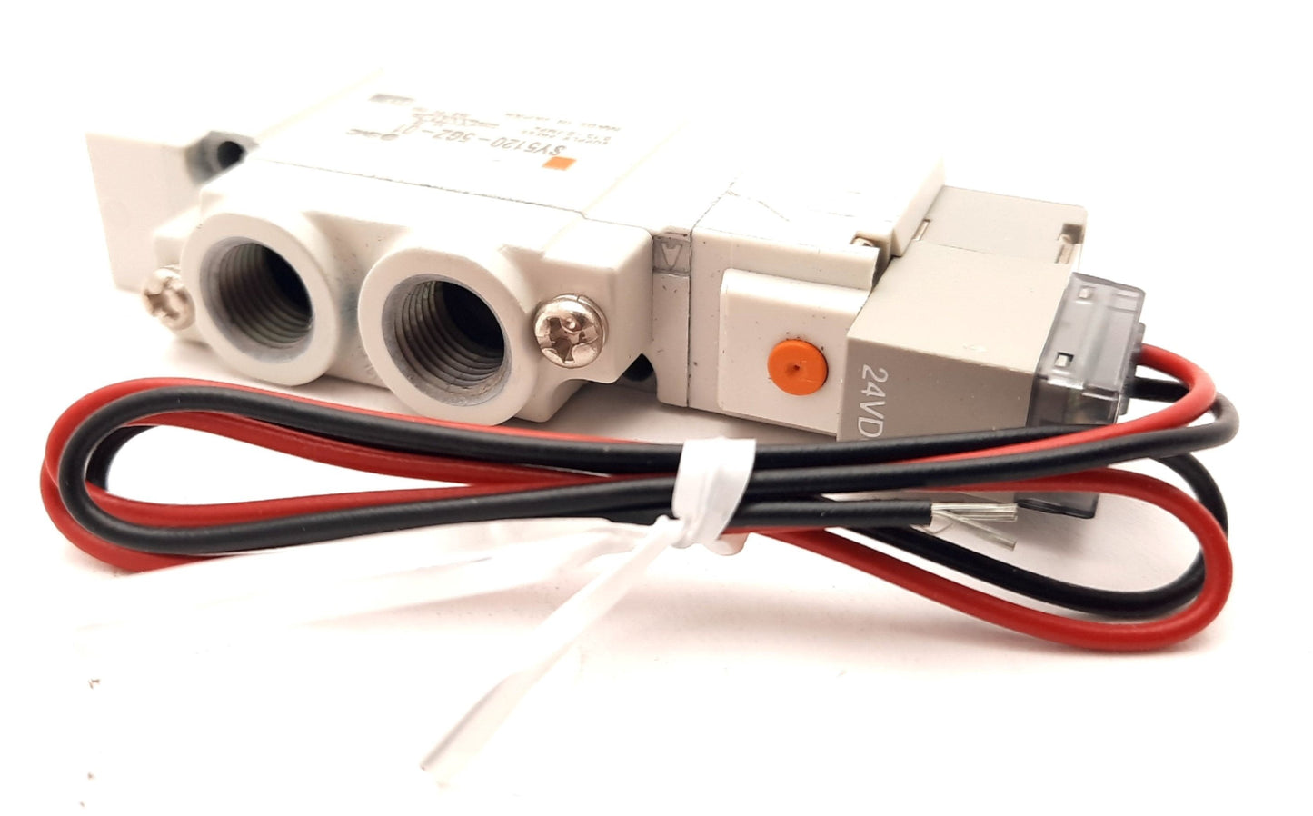 New SMC SY5120-5GZ-01 Solenoid Valve 2 Position, 1/8" NPT, 24VDC, 0.15-0.7MPa