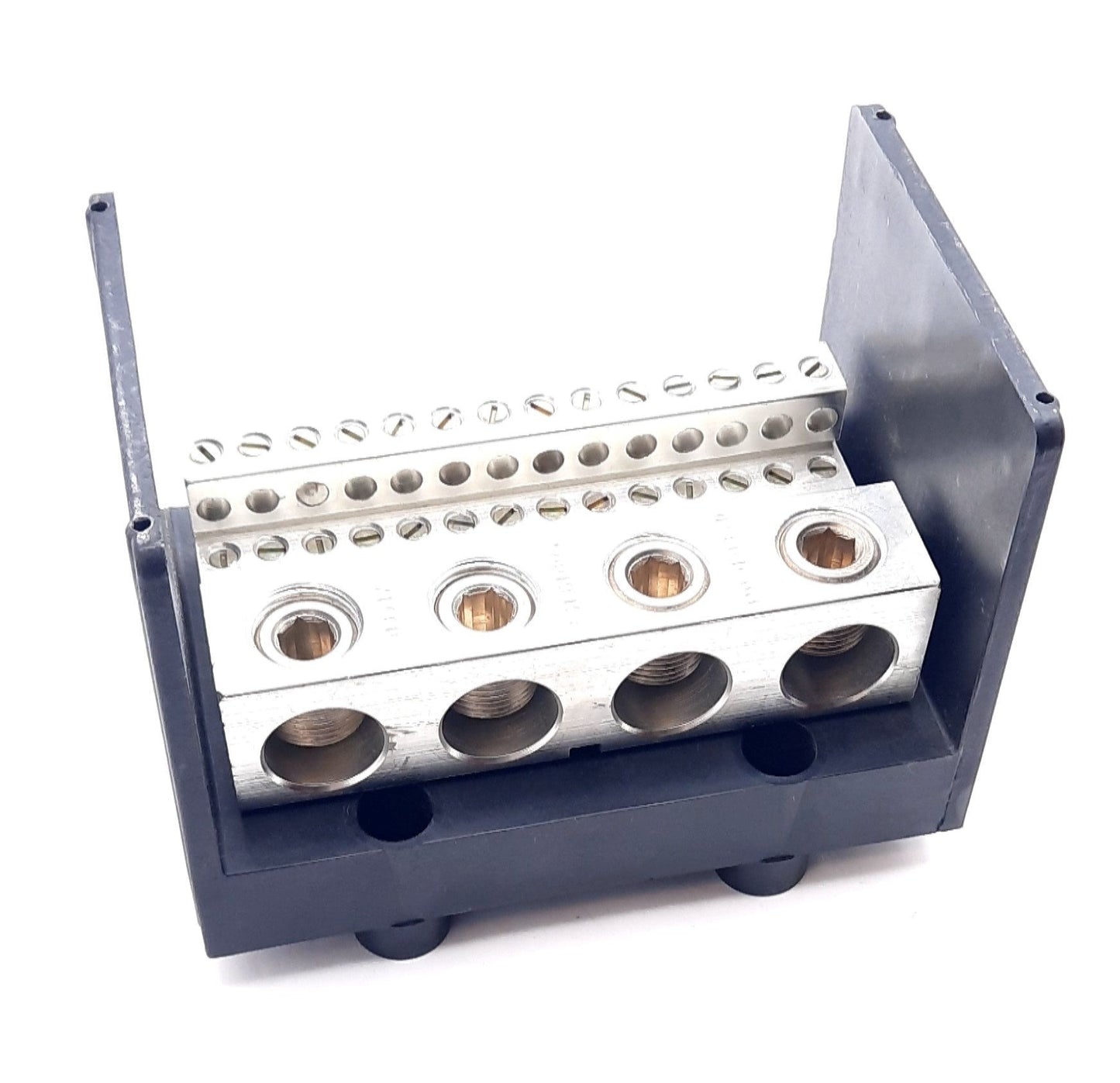 Used Ilsco PDB-428-500-1 Power Distribution Block Single Pole 600VAC 1,520A, 4-14AWG