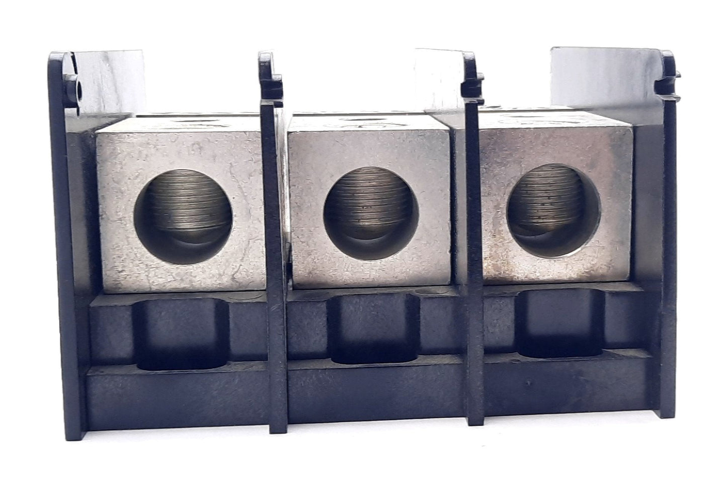 Used Ferraz Shawmut MPDB67433 Power Distribution Blocks 3 Pole, 600VAC, 380A 2-14AWG