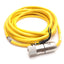 Used Parker 006-1720-01 Motor Power Cable, M23 6-Pin Female to Flying Leads, 4m