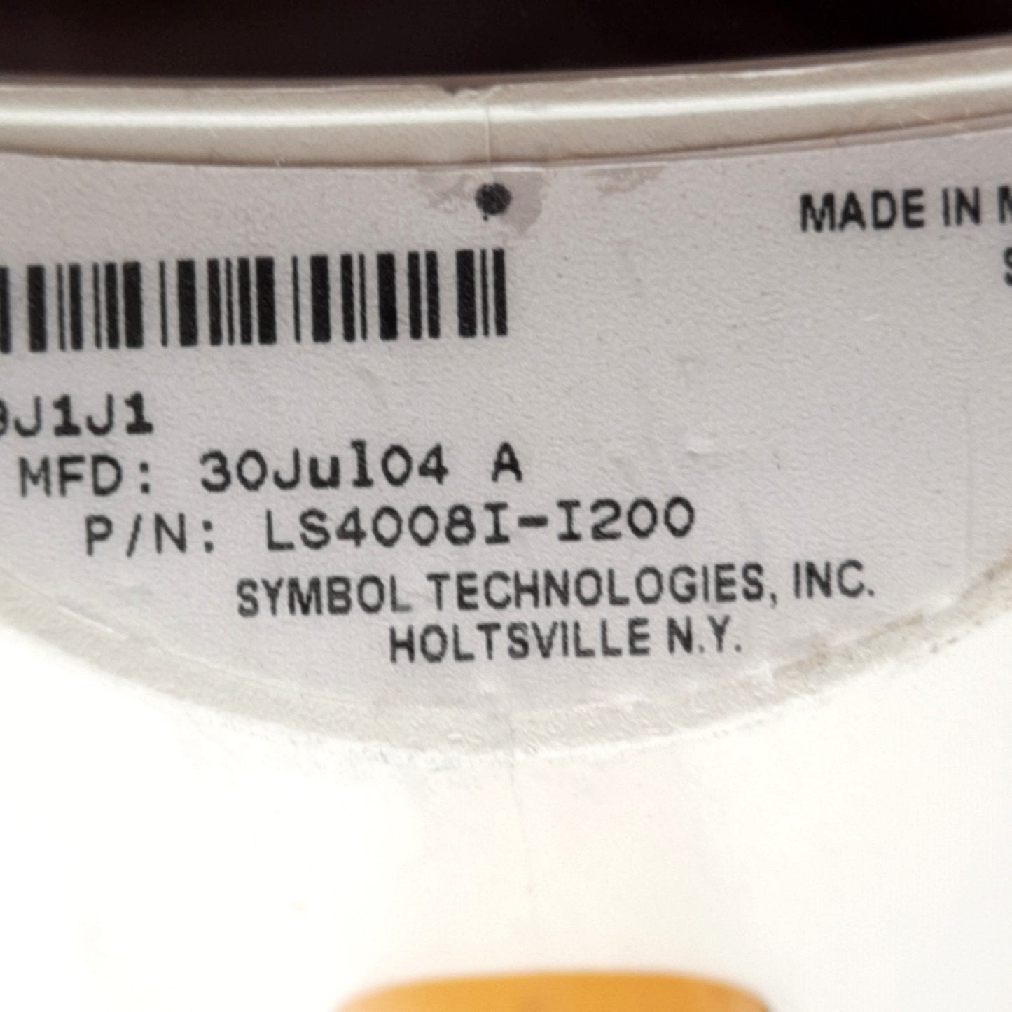 Used Symbol LS4008I-I200 Handheld Barcode Scanner, 5VDC, 650nm, 0-19in, 1D/2D