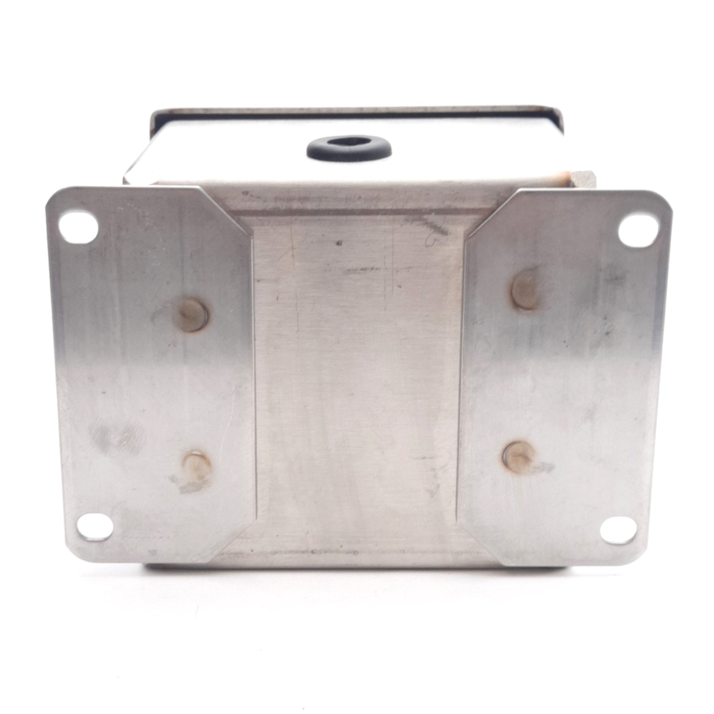 Used Hoffman E1PBSS Stainless Steel Pushbutton Enclosure, 30mm, IP66, 3.5x3.25x2.75in