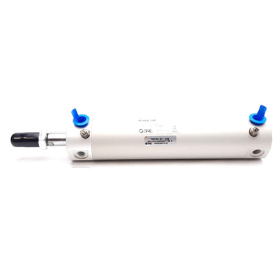 Used SMC NCGBA32-0400 Pneumatic Cylinder, ø1.25in Bore, 4in Stroke, 145psi, 1/8in NPT