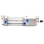 New SMC CDNA2L40TN-75-D Cylinder w/ Lock, 40mm Bore, 75mm Stroke, 145psi, 1/4in NPT