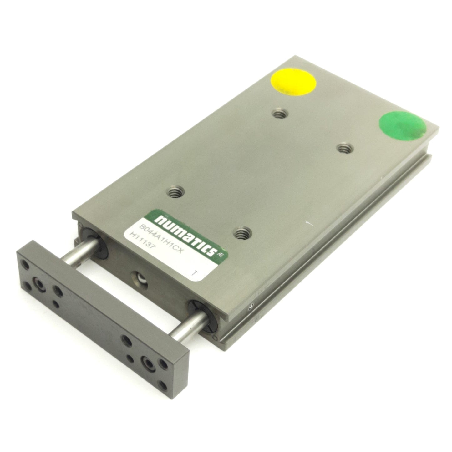 Used Numatics B044A1H6DX Pneumatic Slide 0.437" Bore, 4" Stroke, 10-32 Ports