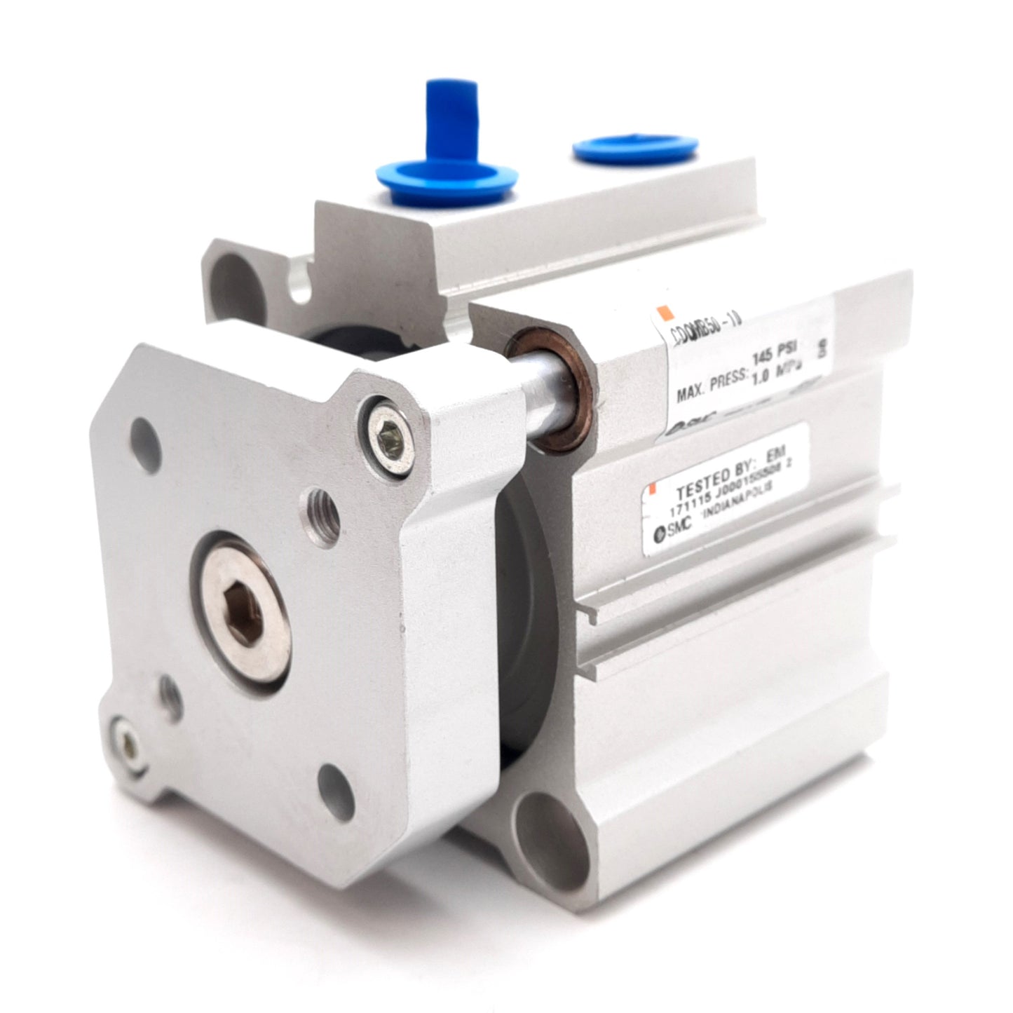 New – Open box SMC CDQMB50-10 Compact Cylinder, ø50mm Bore, 10mm Stroke, 1.0MPa, Rc1/4
