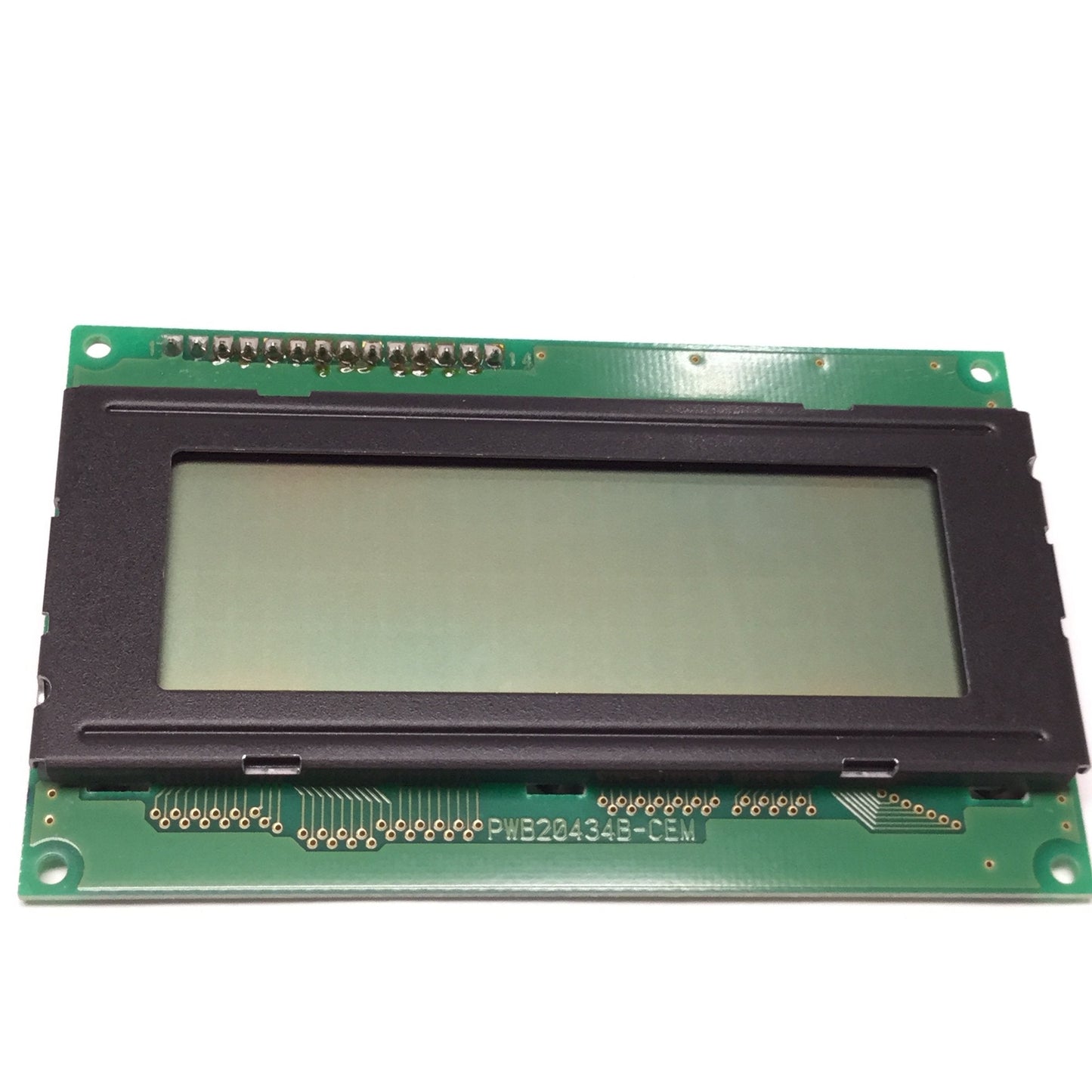 Used Optrex DMC 20434 LCD Module 5x8 Dot Matrix, 20 Character x 4 Line, 76mm x 25.2mm