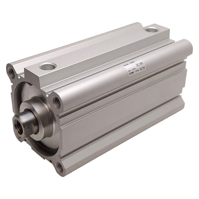 New SMC CQ2A80-125DCZ Compact Cylinder, ø80mm Bore, 125mm Stroke, 1.0MPa, Rc3/8