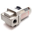 Used SMC AFM40-N04-Z Mist Separator Module, 1/2in NPT Ports, 150psi, 0.3µm Filtration