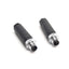 Used Lot of 2 Turck BS 5133-0 Picofast Field-Wireable Plug, M8 3-Pin Male, 75VDC 4A