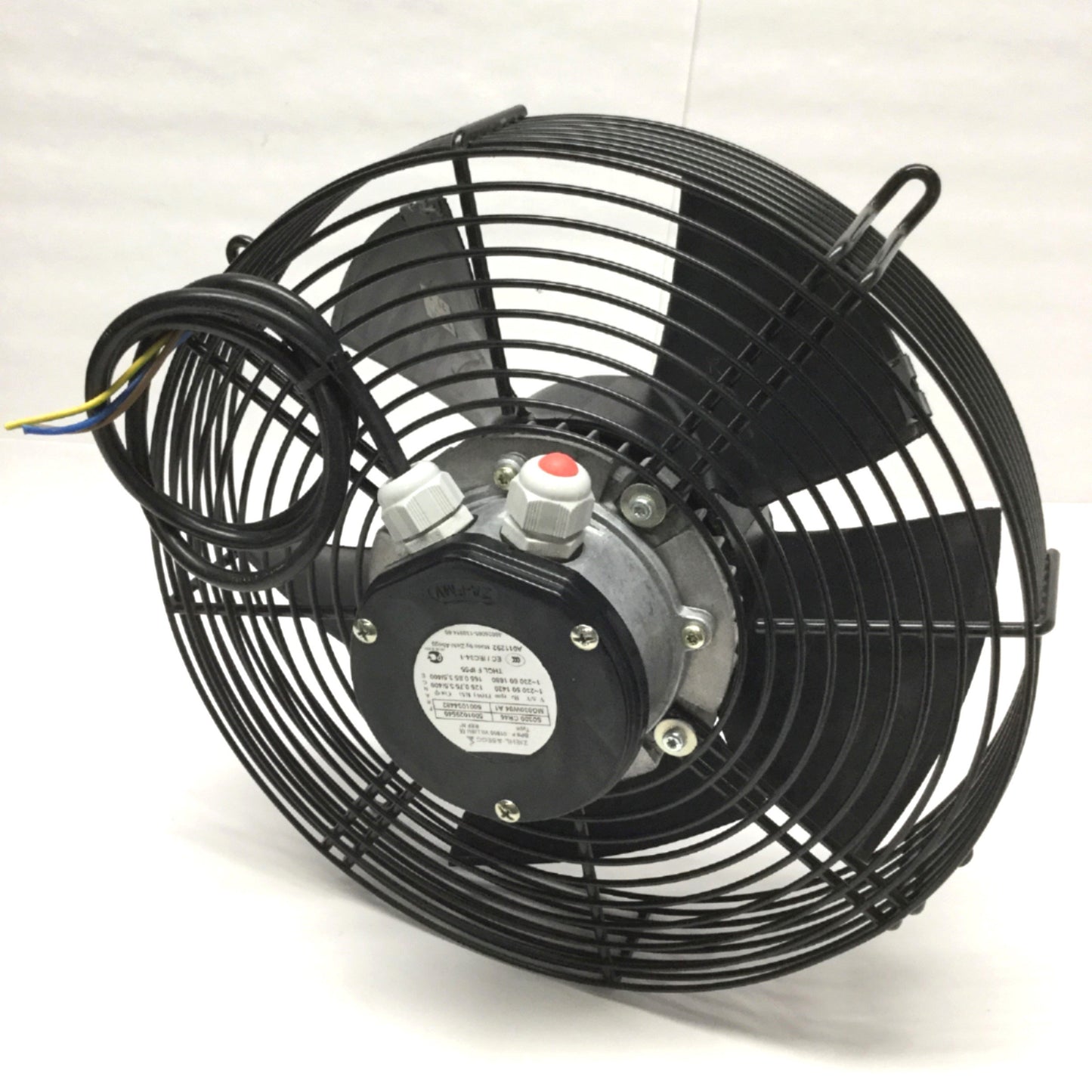 Used Ziehl Abegg S0300 CR46 MG030W04 A1 Axial Fan Ø300mm 1680RPM, 230VAC 1PH, 1000CFM