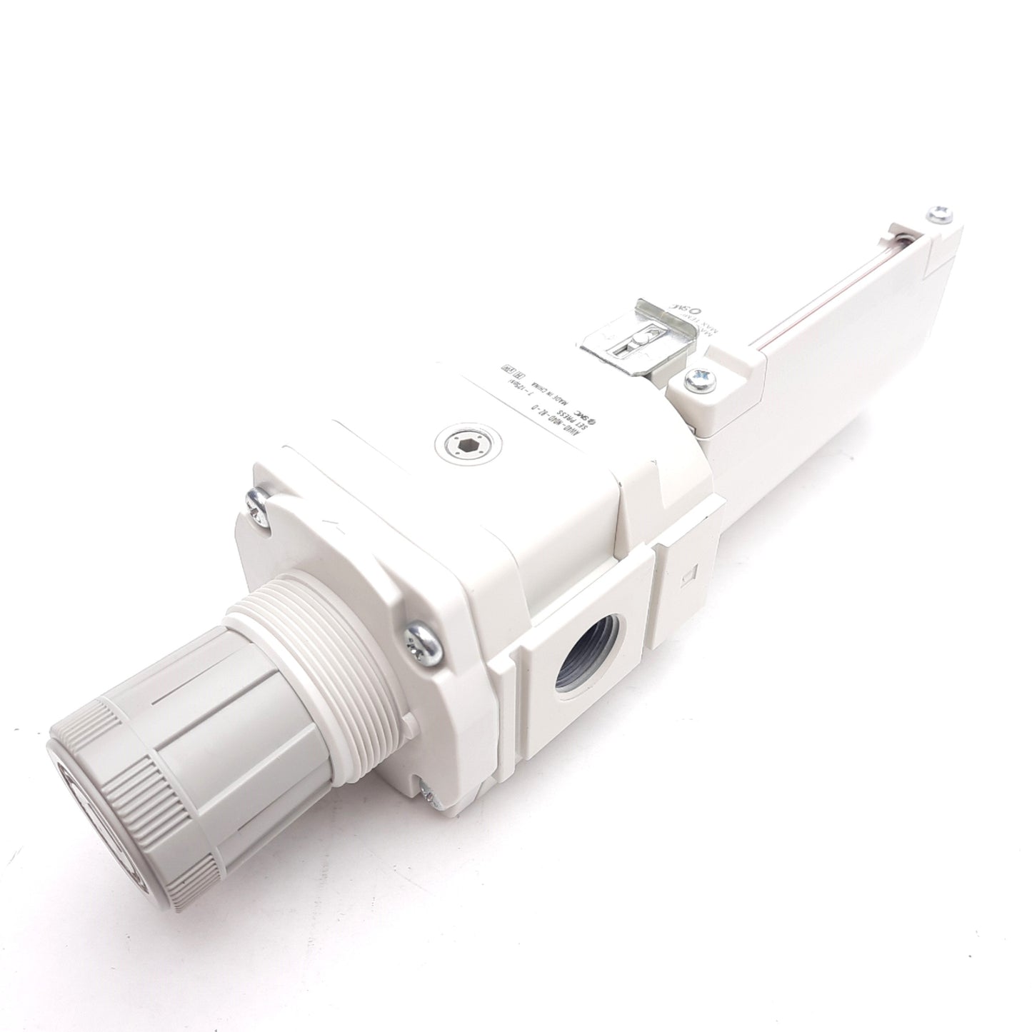 New – Open box SMC AW40-N04D-8Z-D Filter Regulator, 5µm, 7-125psi, 1/2in NPT, ø3/8in One-Touch