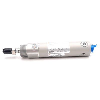 New – Open box SMC US19730 Single Action Cylinder, ø20mm Bore, 12mm Stoke, 145psi, 1/8in NPT