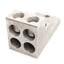 Used Brumall 600T-4 Panelboard Lugs, SL-11 Series, Tinned Aluminum, 4-Lug, 600MCM-2