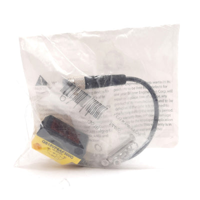 New Banner QS18VP6AF300Q Photoelectric Sensor, 300mm Range, PNP, 10-30VDC, 4-Pin M8
