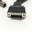 Used Cognex 300-0232-015R MVS Camera Quad Breakout Cable DB26 to 4x 12-Pin Hirose 15"