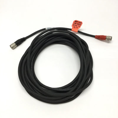 Used Cognex 300-0316-30R Machine Vision XC Camera Cable, 30ft Long, 12-Pin Hirose M-F