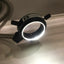 Used IT 9022-45-84FO Fiber Optic Ring Light, 50mm Ring ID, 7ft Long, 18mm Input