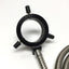 Used IT 9022-45-84FO Fiber Optic Ring Light, 50mm Ring ID, 7ft Long, 18mm Input