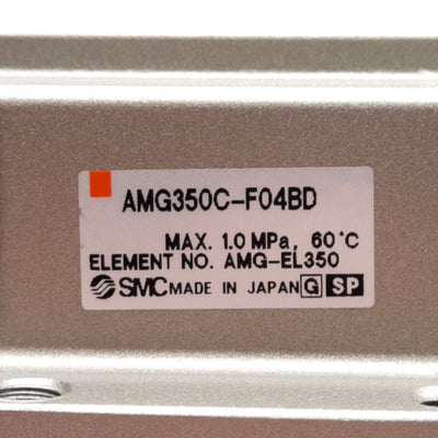 New SMC AMG350C-F04BD Water Separator, G1/2 Ports, 1.0MPa, 53SCFM, N.O. Auto Drain