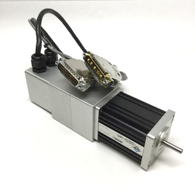 Used Aerotech BMS60-A-D25-E2500H-BK1 Servo Motor .33Nm 4000RPM 2500ppr NEMA23 w/Brake