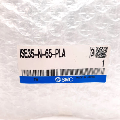 New SMC ISE35-N-65-PLA Digital Pressure Sensor, PNP, 12-24VDC, 0-150psi, 2m Lead
