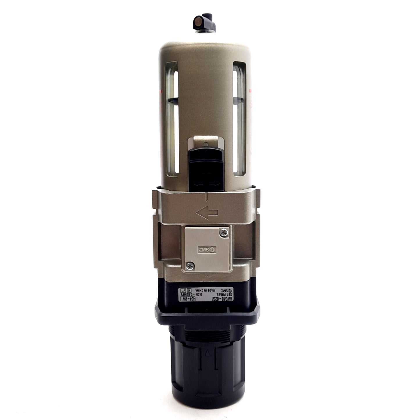 New – Open box SMC AWG40-02G1 Air filter Regulator, 0.05-085MPa, Rc1/4 Ports, 5µm Filtration