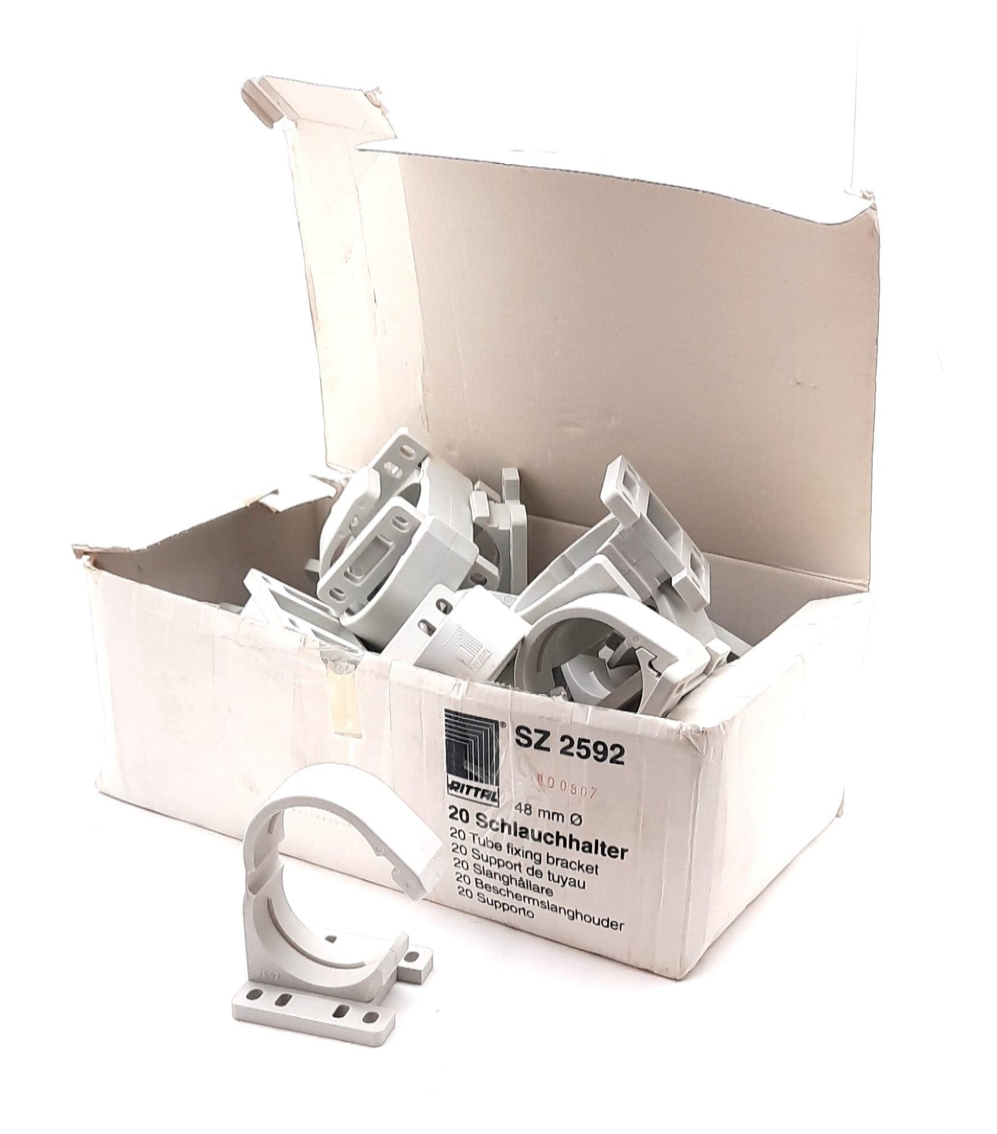 New Lot of 19 Rittal SZ 2592.000 Hose Holder Clamp Cable Conduit Holder ID 48mm