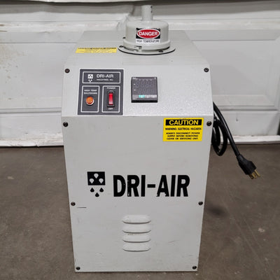 Used Dri-Air ARID-X10C Miniature Dual Bed Dryer 10lbs/hr 115VAC 140°F To 325°F