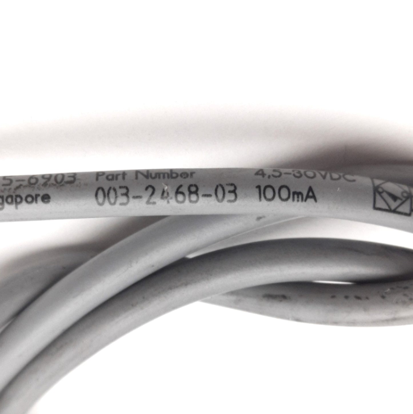 Used Parker 003-2468-03 Hall-Effect Sensor, 4.5-30VDC 100mA, PNP Normally Open