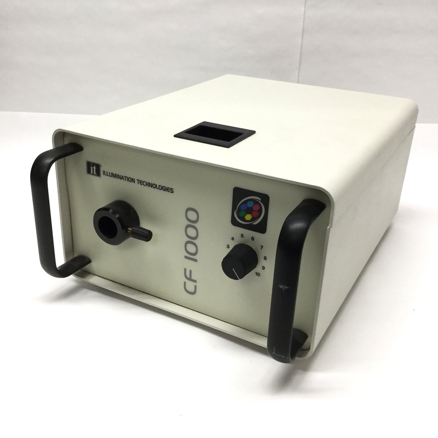 Used Illumination Technologies CF 1000 Fiber Optic Filter Wheel Light Source 150W