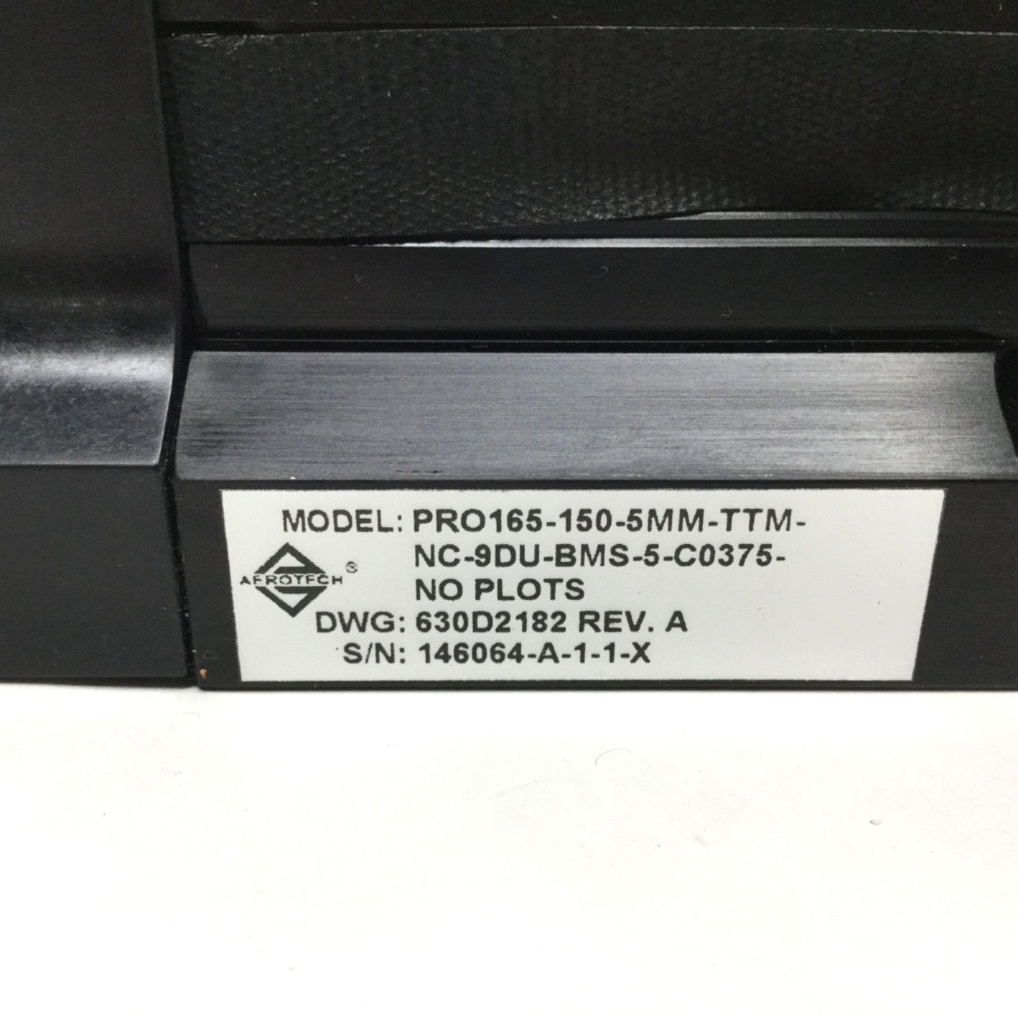 Used Aerotech PRO165 Ball Screw Linear Stage Actuator Positioner 150mm Travel 5mm/rev