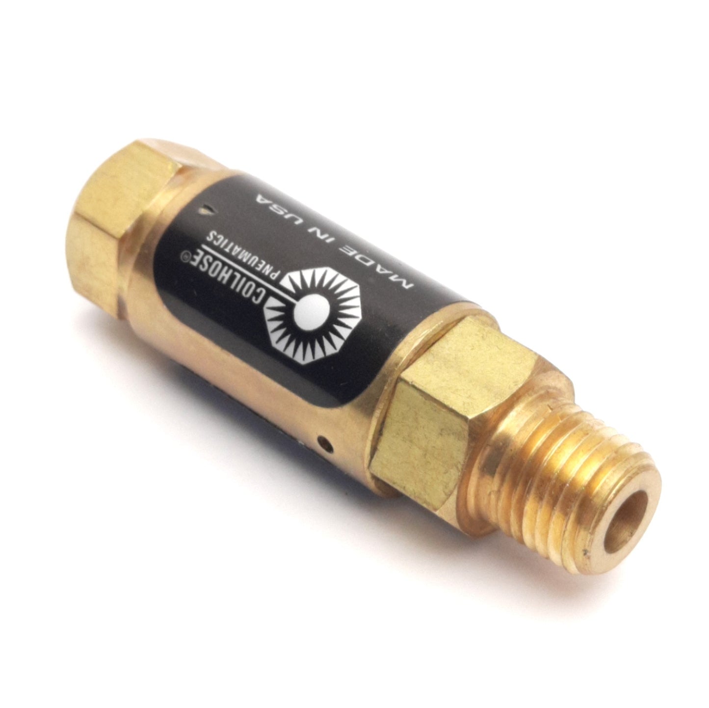 Used Coilhose Pneumatics 4214-70PS In-Line Regulator 70psi Range 150psi Max, 1/4" NPT