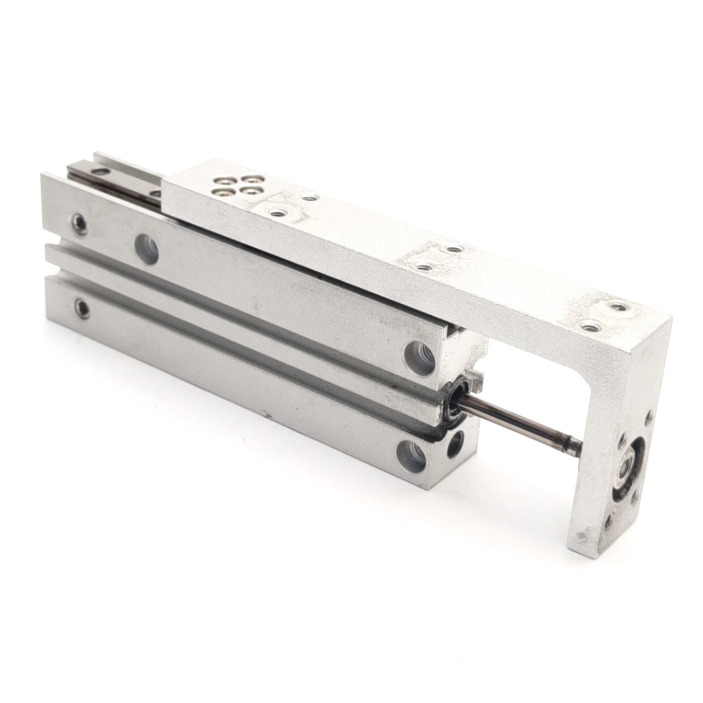 Used SMC MXH6-60 Pneumatic Compact Slide, Bore: 6mm, Stroke: 60mm, 0.7MPa Max