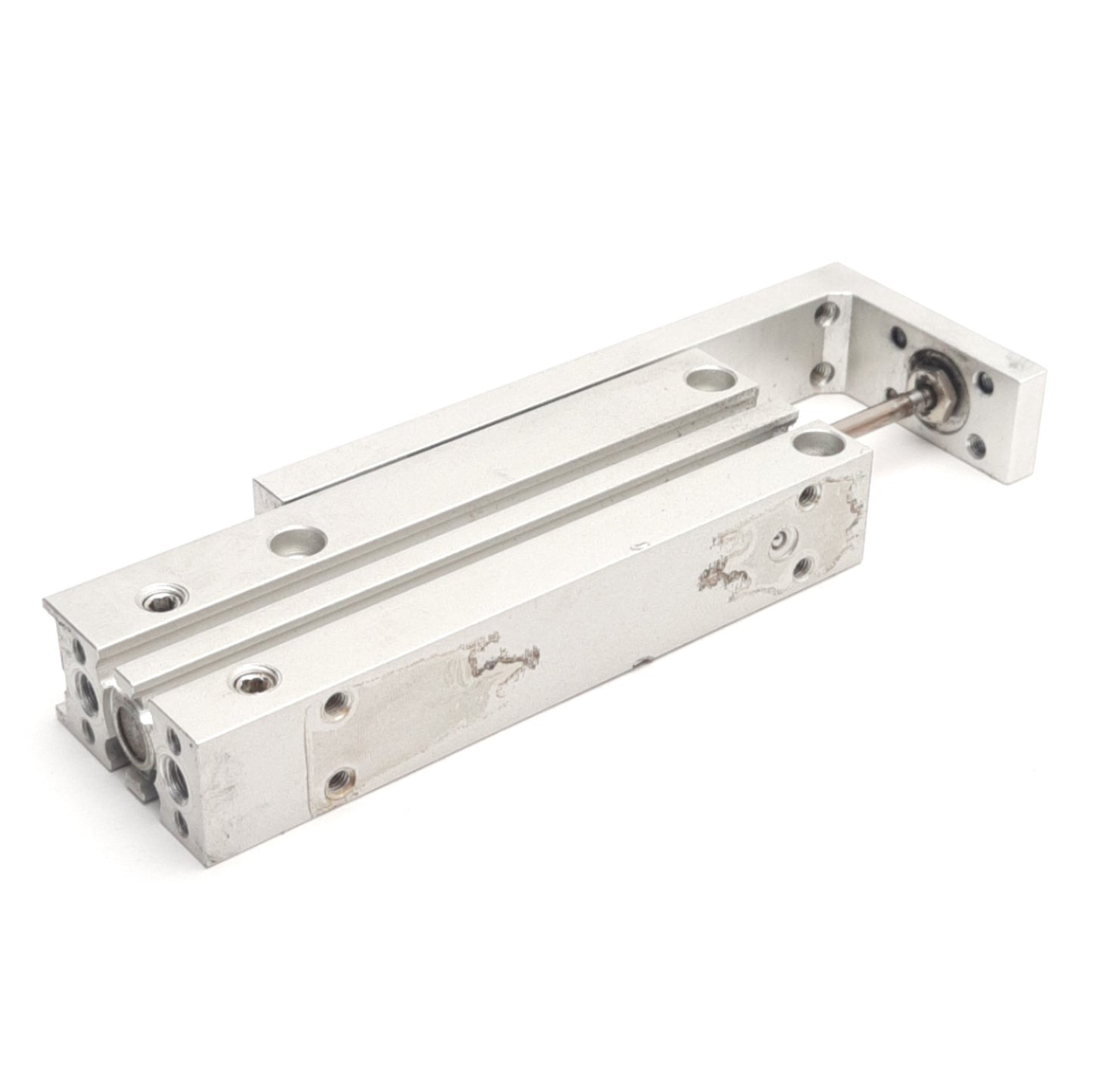 Used SMC MXH6-60 Pneumatic Compact Slide, Bore: 6mm, Stroke: 60mm, 0.7MPa Max