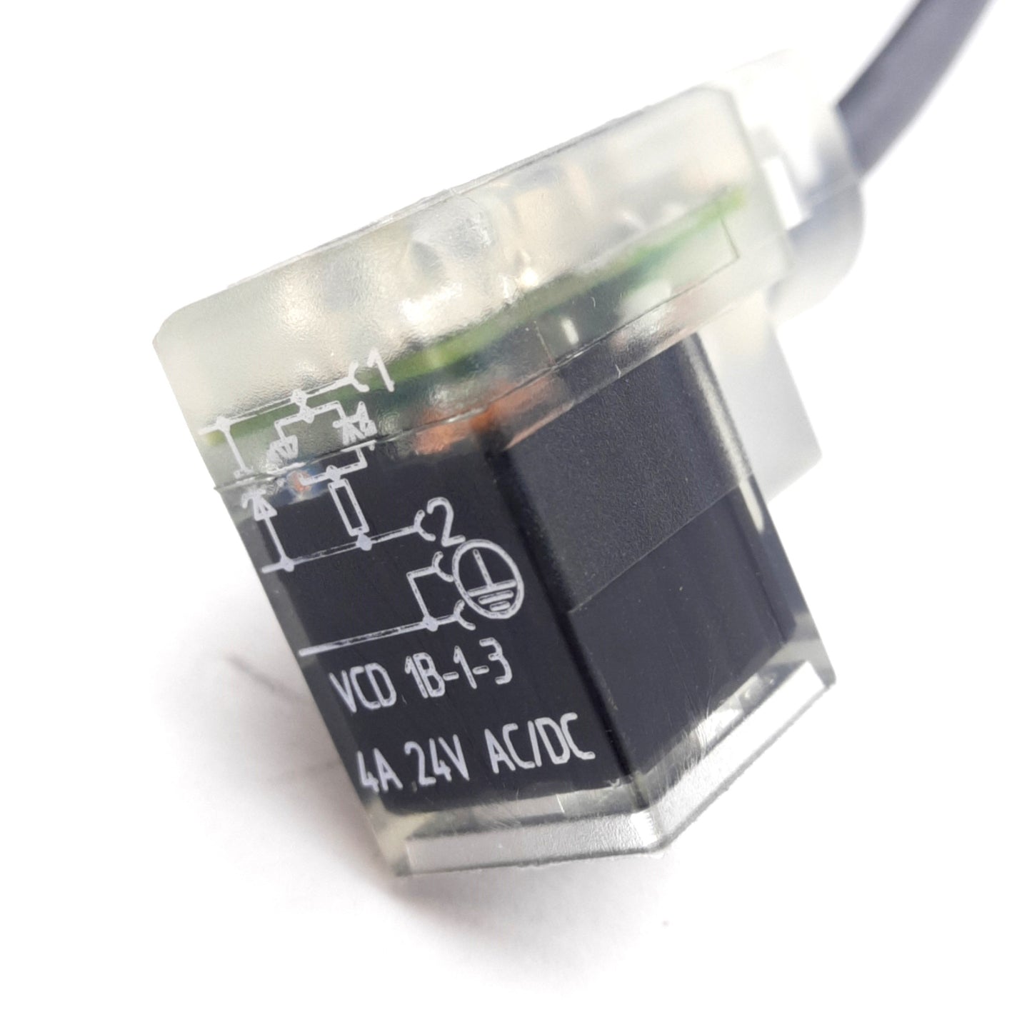 New – Open box Lumberg Automation VCD 1B-3-226/5M DIN Connector Cable, Form C, 24V 4A, 5m