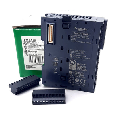 New Schneider Electric TM3AI8 Analog Input Module 8 Input 24VDC 10mA NPN