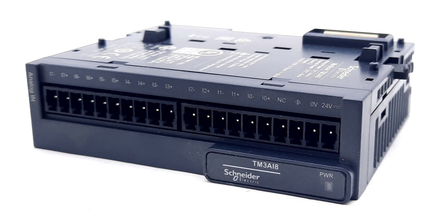 New Schneider Electric TM3AI8 Analog Input Module 8 Input 24VDC 10mA NPN