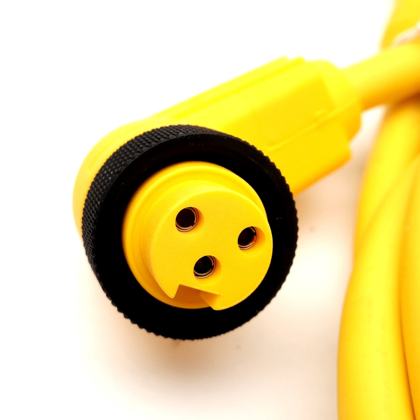 New Lot of 5 Lumberg RSRKW 30-838/2M Cordset, Mini 7/8in 3-Pole, 8A 600V, 2m