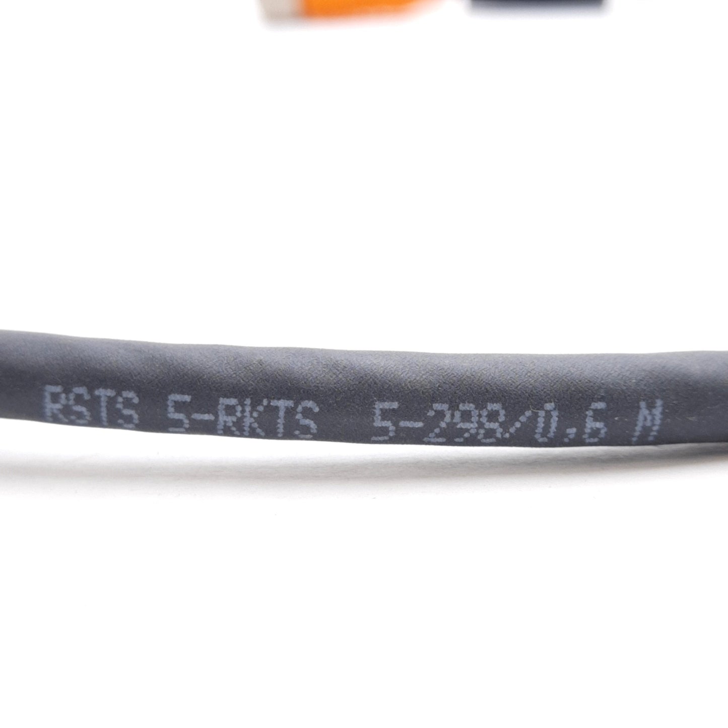 New – Open box Lumberg RSTS 5-RKTS 5-298-0.6M Cordset, 4A 60V, M12 5-Pin Male to Female, 0.6m