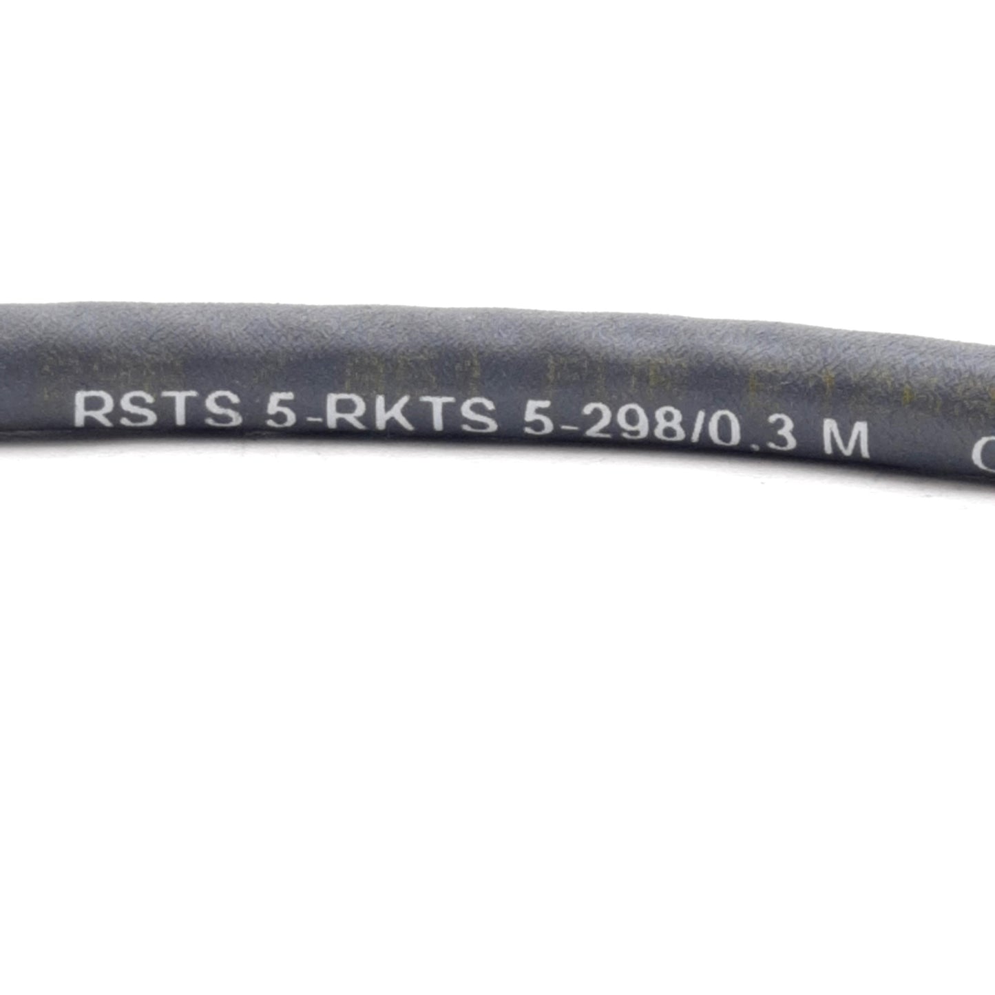 New – Open box Lumberg RSTS 5-RKTS 5-298-0.3M Cordset, 4A 60V, M12 5-Pin Male to Female, 0.3m
