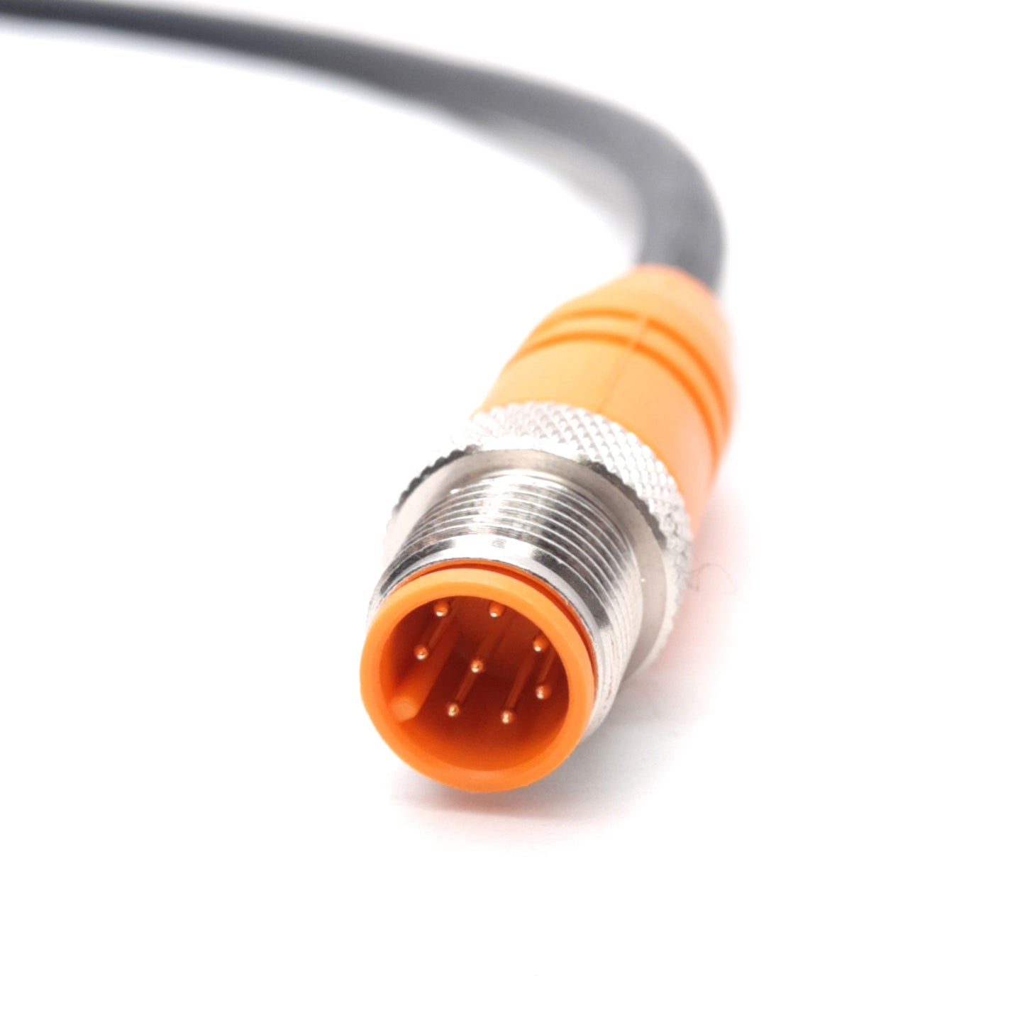 New – Open box Lumberg RSTS 8-RKTS 8-299/0.6m Cordset, 2A 30V, M12 8-Pin Male to Female, 0.6m