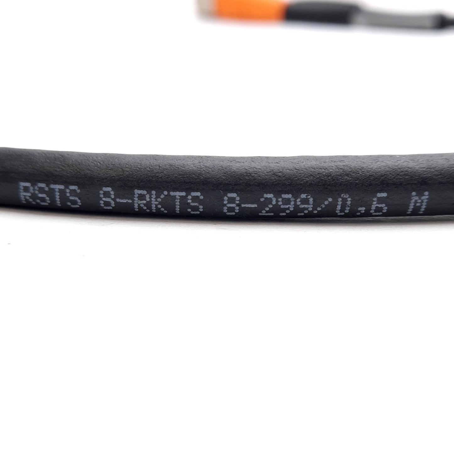New – Open box Lumberg RSTS 8-RKTS 8-299/0.6m Cordset, 2A 30V, M12 8-Pin Male to Female, 0.6m