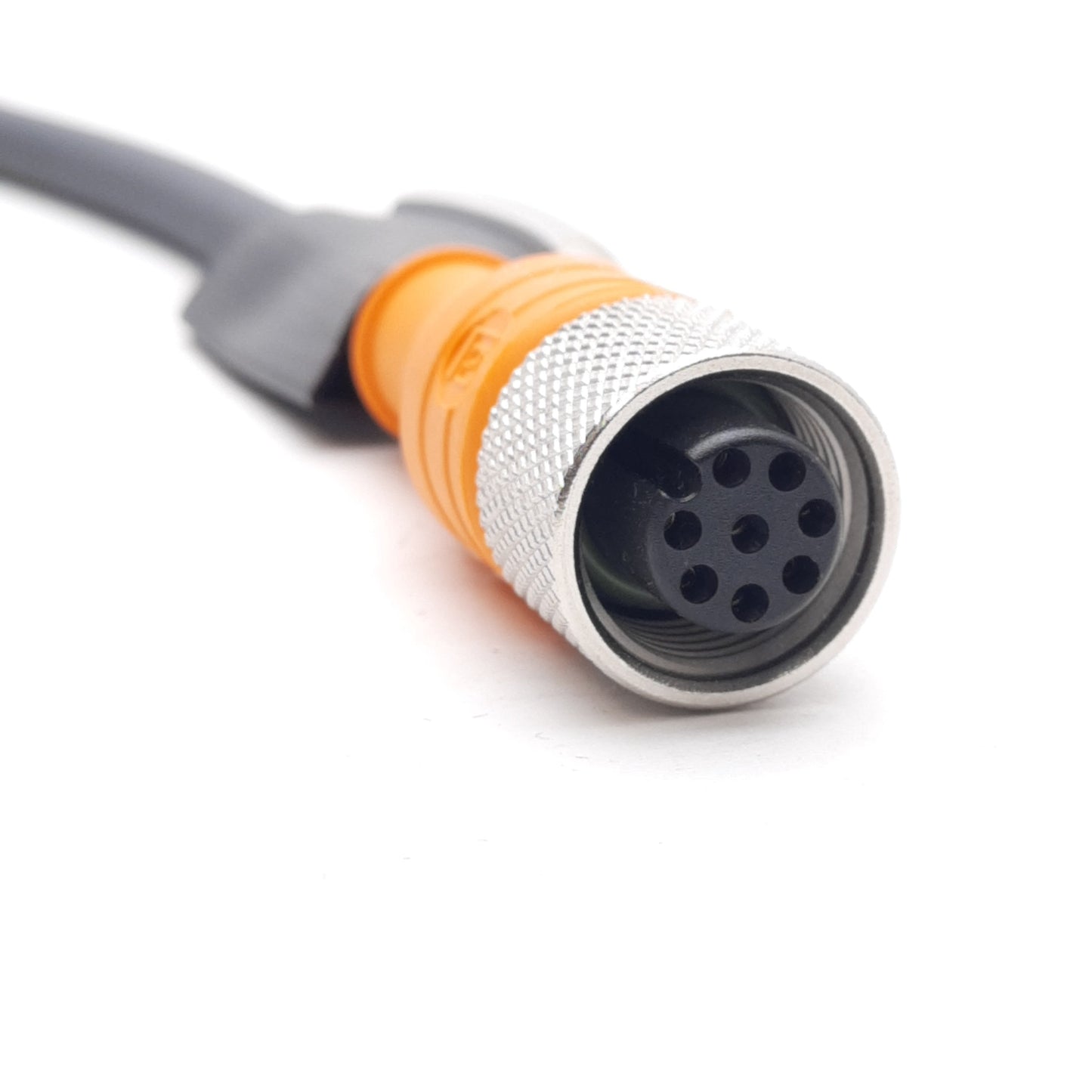 New – Open box Lumberg RST 8-RKT 8-282/0.3M Cordset, 2A 30V, M12 8-Pin Male to Female, 0.3m