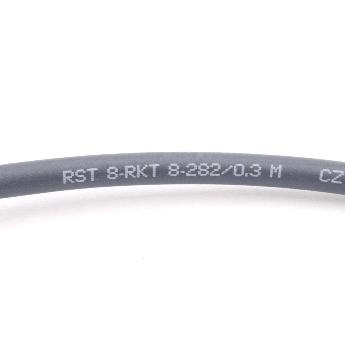New – Open box Lumberg RST 8-RKT 8-282/0.3M Cordset, 2A 30V, M12 8-Pin Male to Female, 0.3m