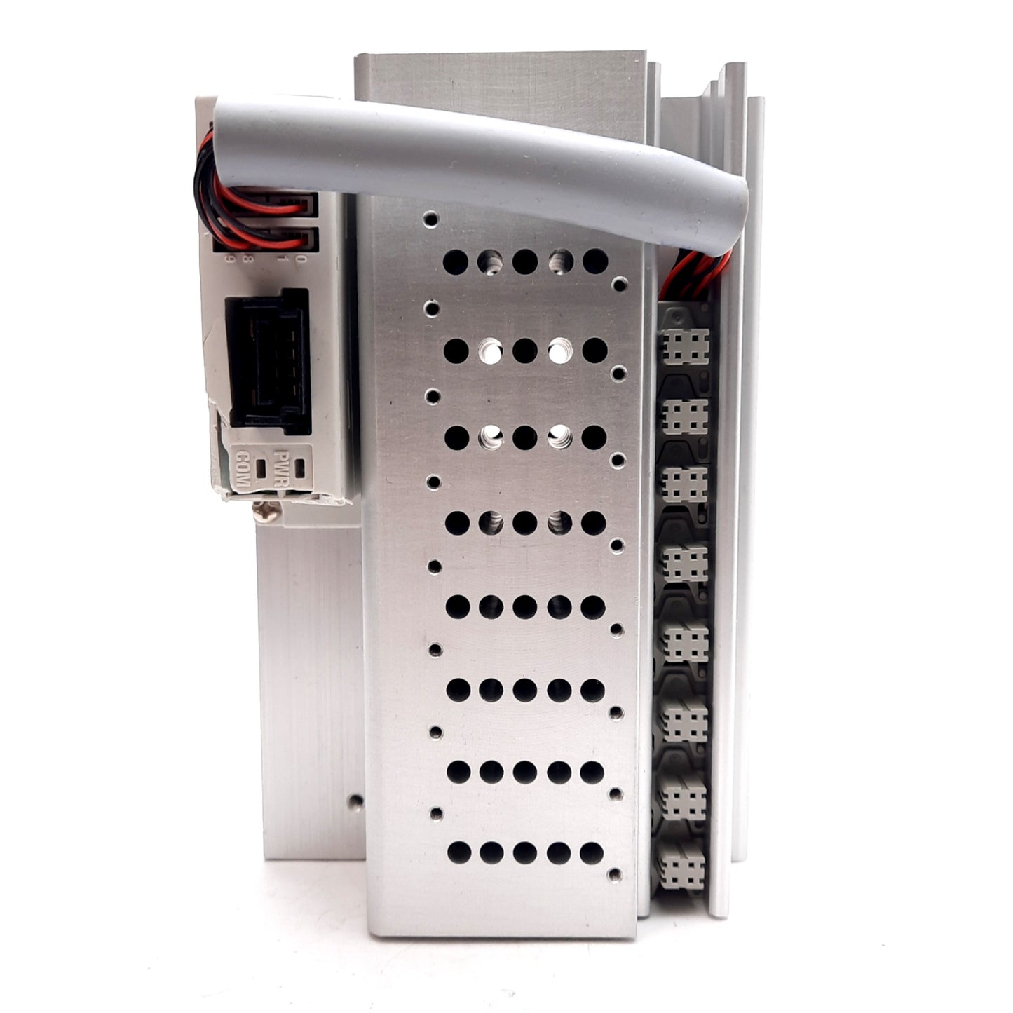 Used SMC SS5Y3-51S5N-08D-N7N EX510 Manifold Assembly 8-Station, ø1/4in One-Touch