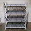 Used Concentric Storage Systems Dura-Flo Carton Flow Rack System 4 Level 5' x 3' x 7'